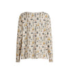 Liberté Ami, Alma Ls Frill T Shirt - Nutcracker Creme