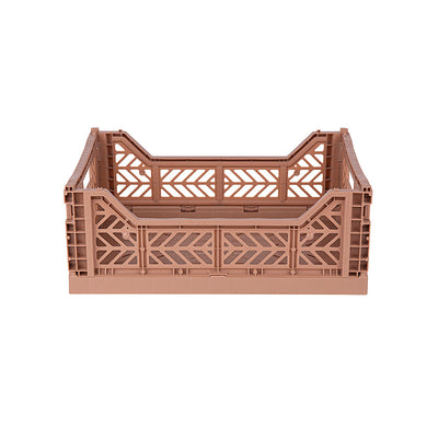 Aykasa Midi sammenleggbar kasse, Warm taupe