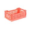 Aykasa Mini sammenleggbar kasse, Salmon pink