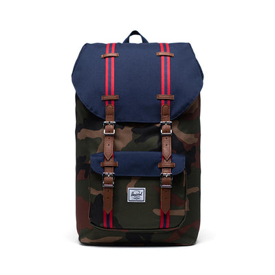 Herschel ryggsekk, Little America - Woodland camo/peacoat/tan